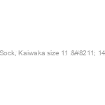 Sock, Kaiwaka size 11 – 14
