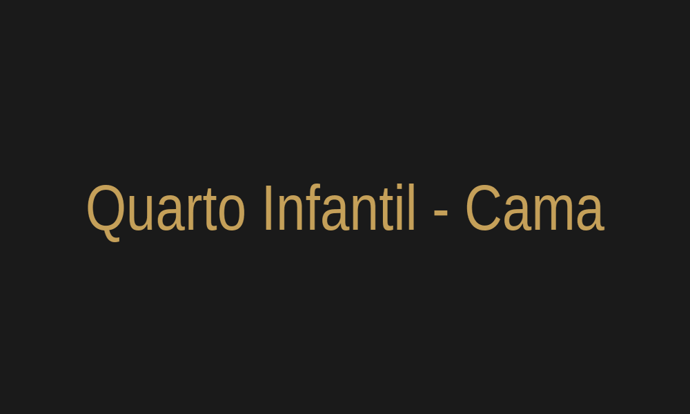 Quarto Infantil - Cama