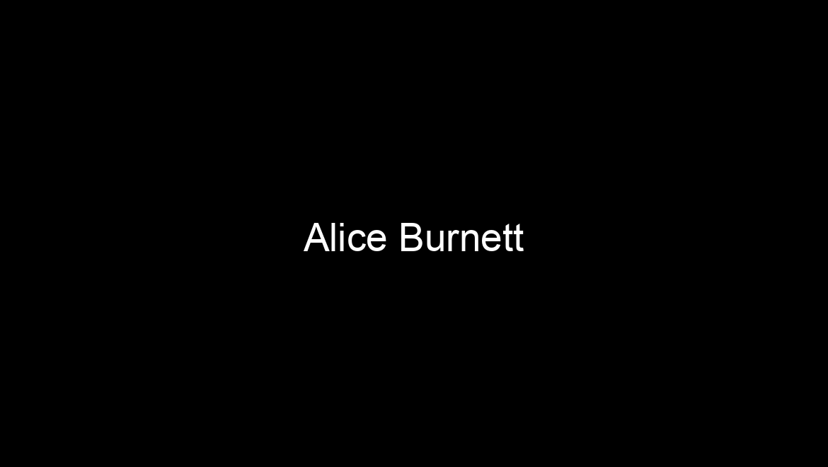 Alice Burnett