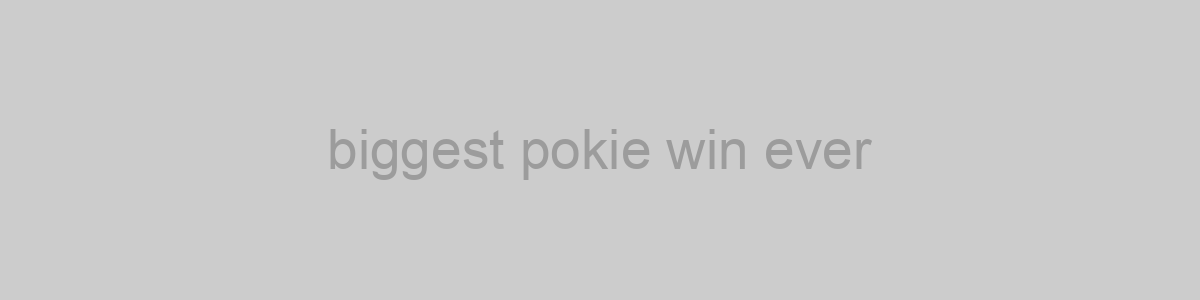 biggest pokie win ever