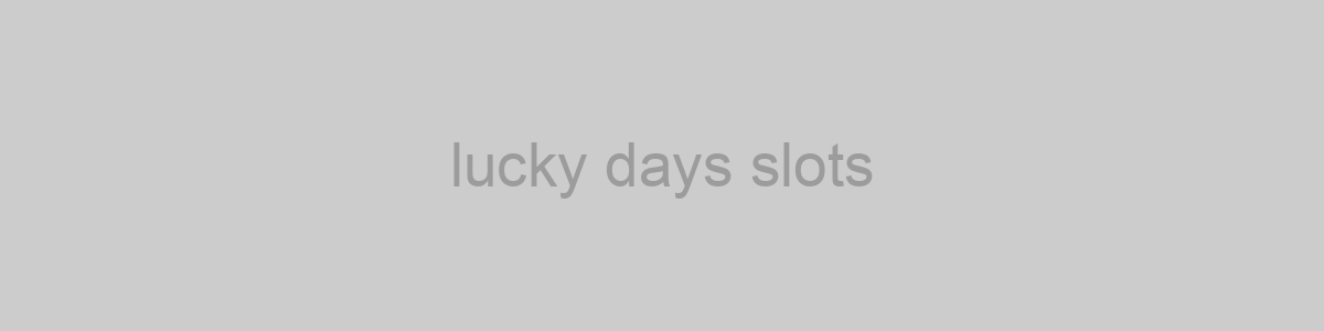 lucky days slots