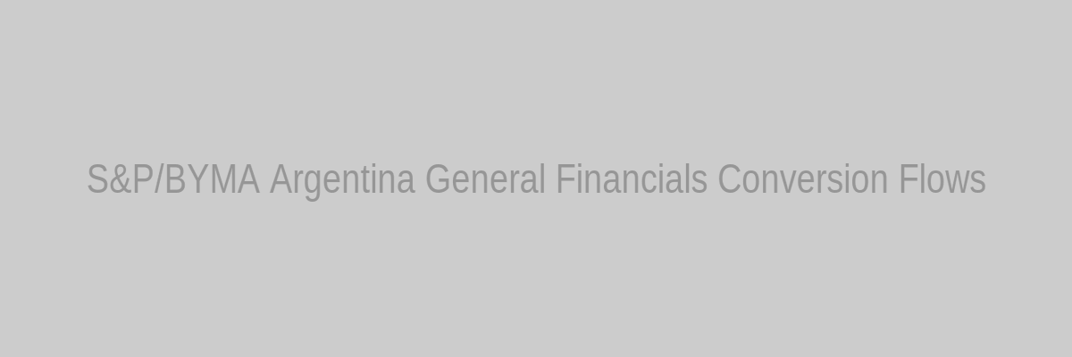 Diagram showing USD, EUR, and ARS conversion flows for S&P/BYMA Argentina General Financials (40SPBYMA) using Indices-API endpoints