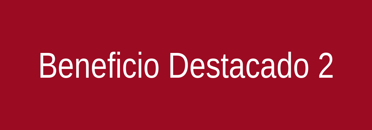 Beneficio 2
