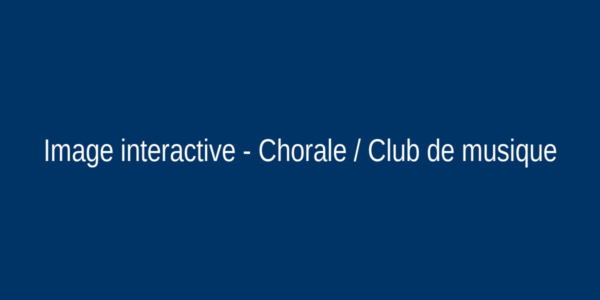 Chorale / Club de musique interactive