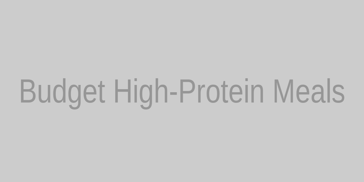 Illustration representing budget-friendly high-protein weeknight meals