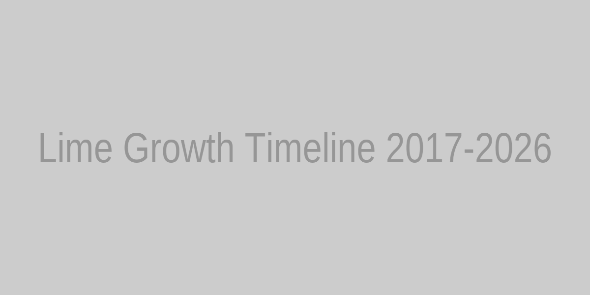 Placeholder: Timeline of Lime's growth from 2017 to 2026 IPO