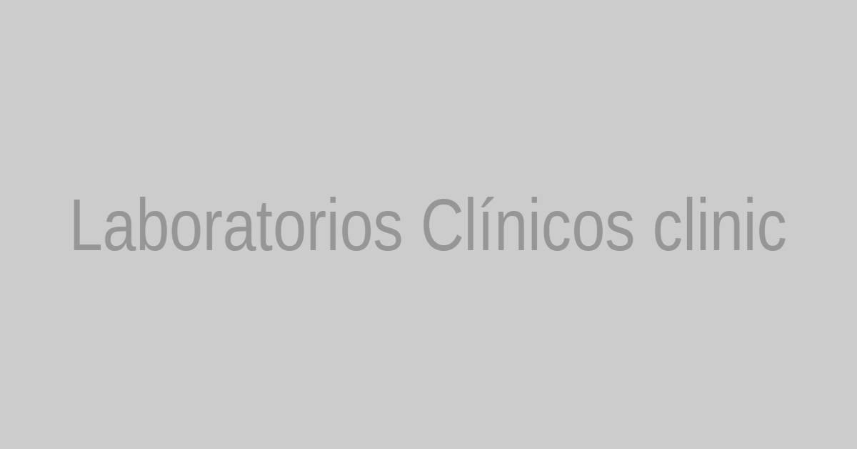Clínica de Laboratorios Clínicos