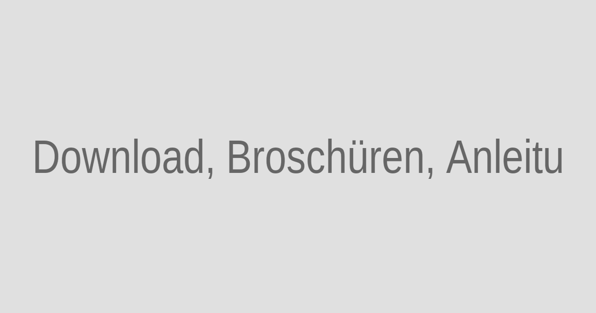 Download, Broschüren, Anleitungen | Oberhauser Bau-Systeme
