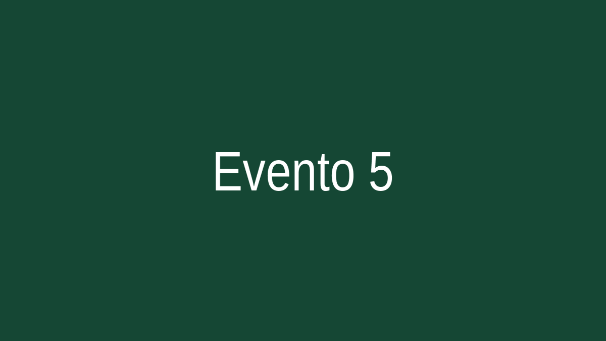 Evento 5