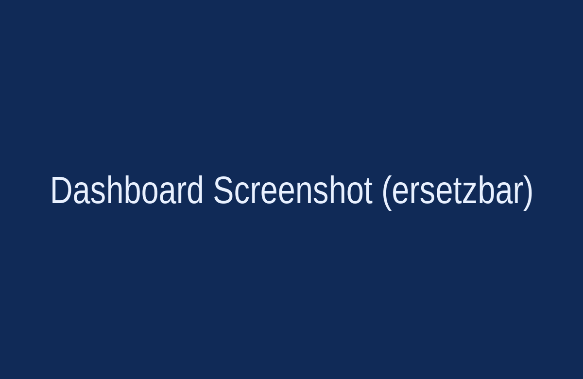 Dashboard Rohstoffpreise – Stahlpreis, Aluminiumpreis, Kunststoffpreise – Matflixx Screenshot (Platzhalter)