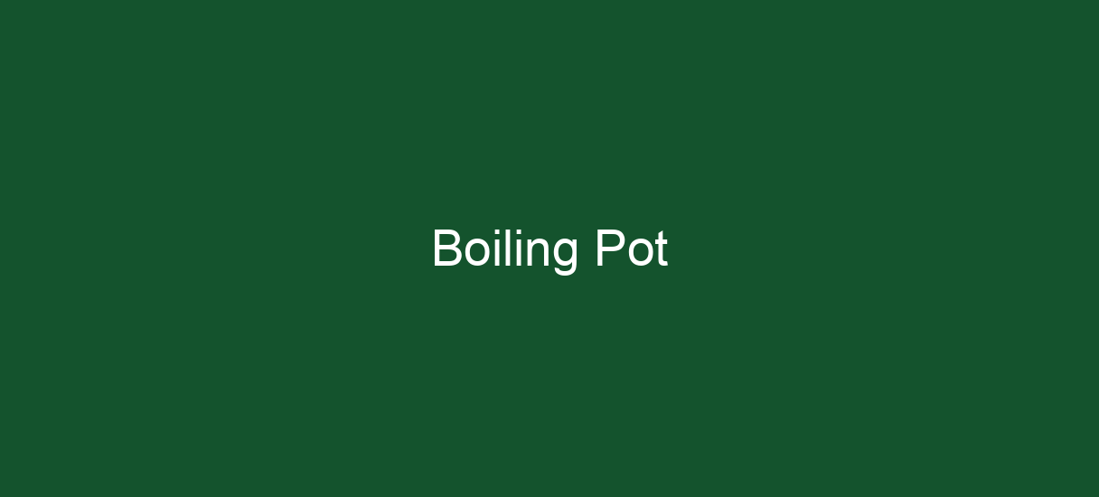 Boiling Pot