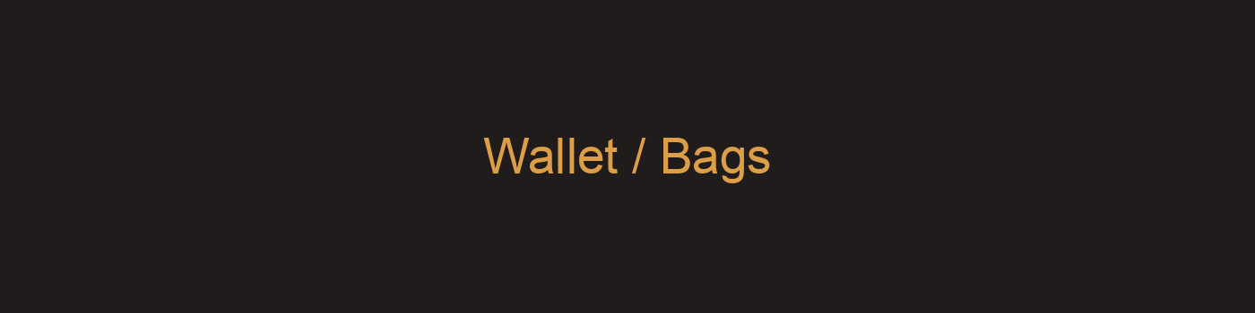 Wallet / Bags Banner