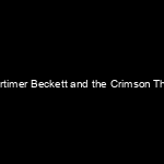 Portada Mortimer Beckett and the Crimson Thief