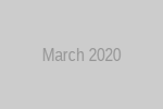 2020年3月日历