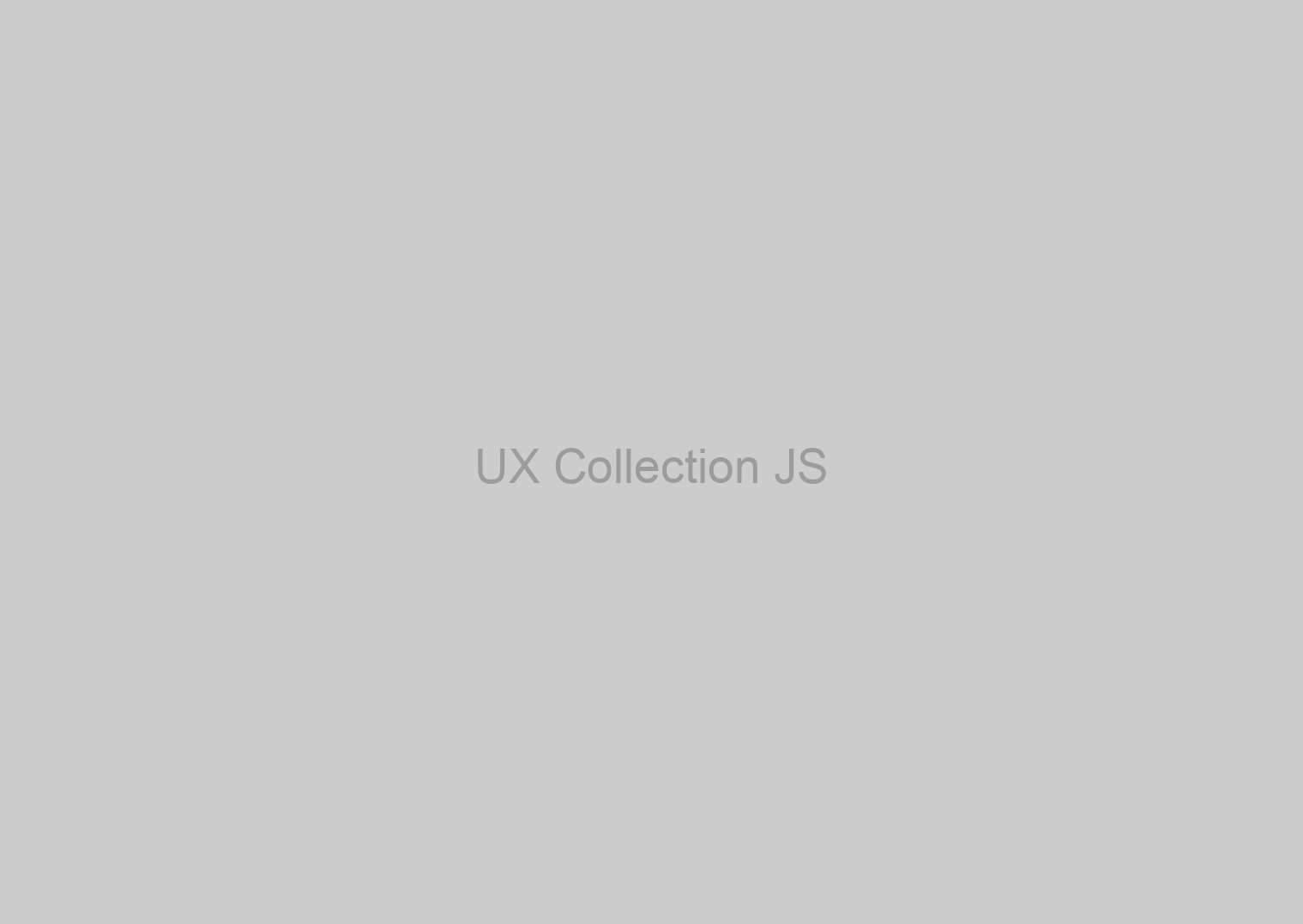 UX Collection JS