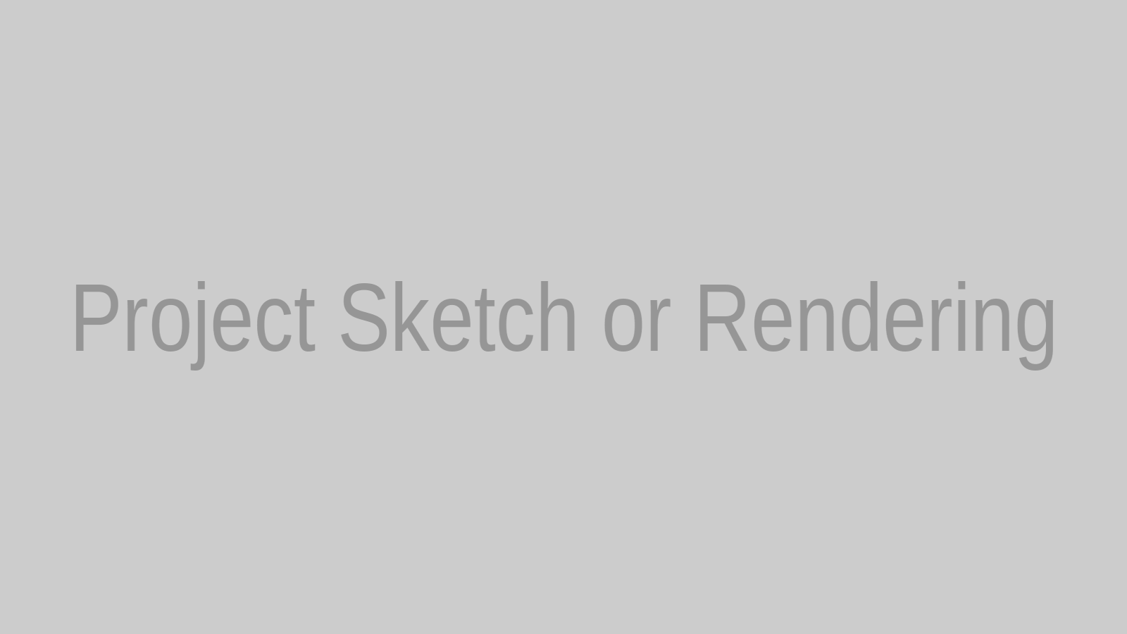 Project rendering or sketch