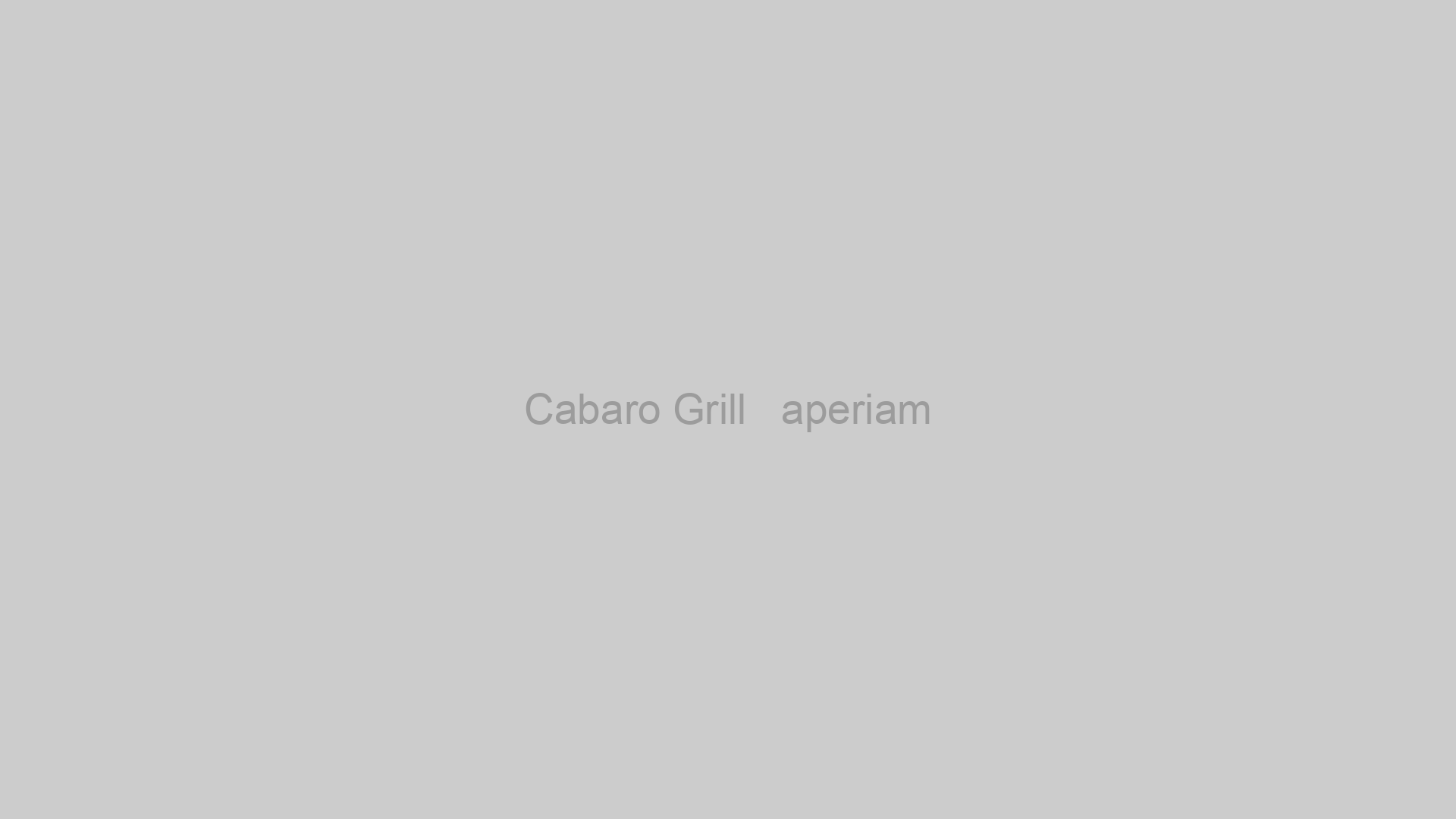 cover image Cabaro Grill 