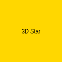 3D Star Charm with Details
