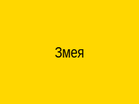 Змея