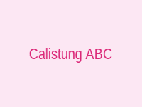 Calistung