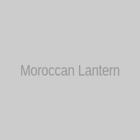Moroccan Geometric Lantern