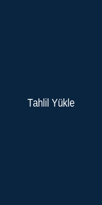 Tahlil Yükleme