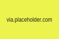A yellow placeholder image reading via.placeholder.com