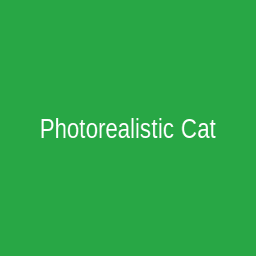 Image of a photorealistic Persian cat generated by Midjourney