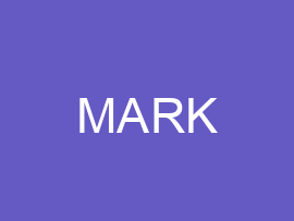 mark html tag