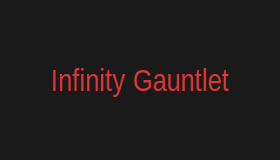 Infinity Gauntlet