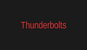 Thunderbolts
