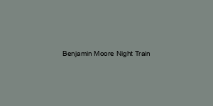 Benjamin Moore Night Train