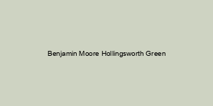 Benjamin Moore Hollingsworth Green