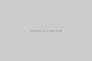 Screenshot of app store