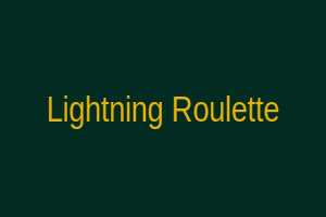 Lightning Roulette