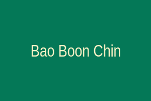 Bao Boon Chin