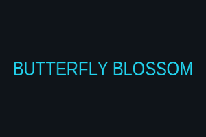 Butterfly Blossom