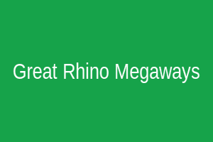 Great Rhino Megaways