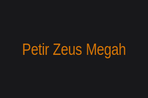Petir Zeus Megah