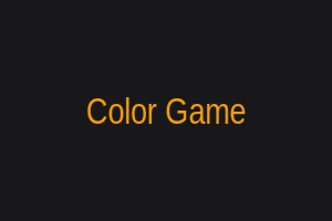 Color Game