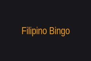 Filipino Bingo