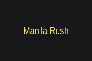 Manila Rush Bingo