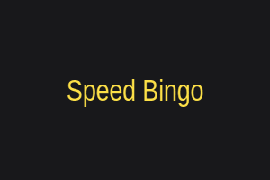 Speed Bingo Cebu