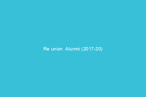 Re union  Alumni (2017-20)