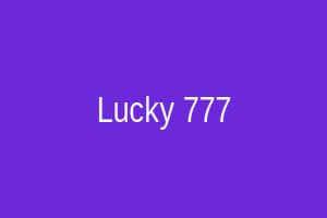 Lucky 777 Slot