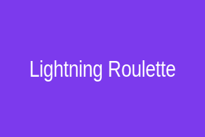 Lightning Roulette