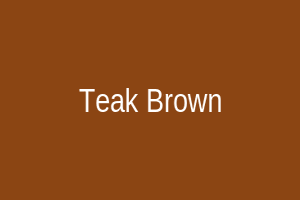 Teak Brown Color