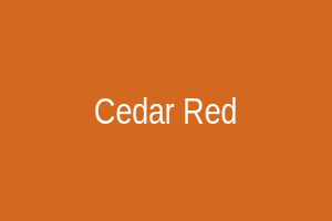 Cedar Red Color