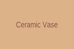 Hand-painted Ceramic Vase