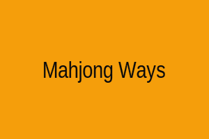 Mahjong Ways